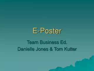 E-Poster