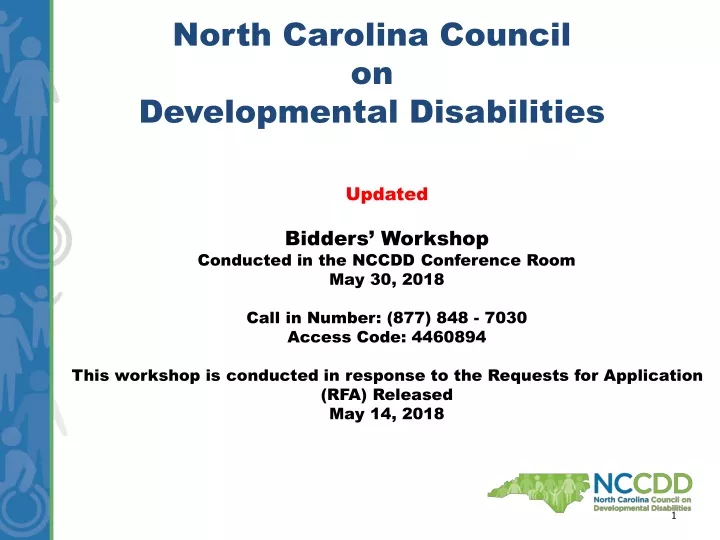 north carolina council on developmental