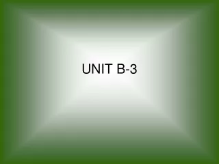 UNIT B-3