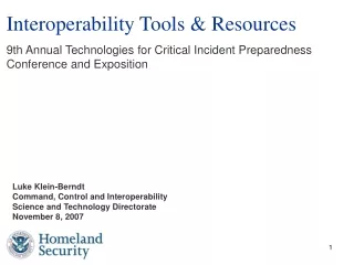 Interoperability Tools &amp; Resources
