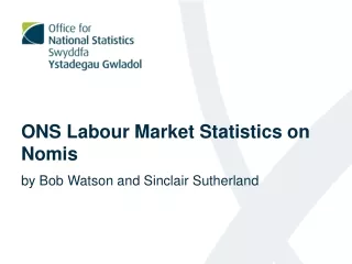 ONS Labour Market Statistics on Nomis