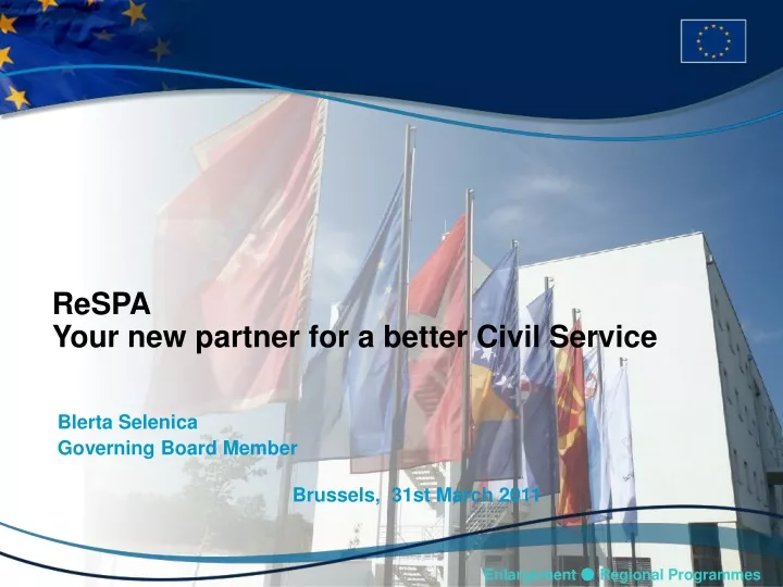 respa your new partner for a better civil service