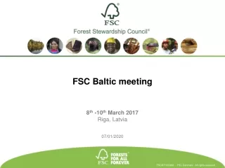 FSC Baltic meeting