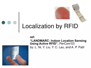 Localization by RFID