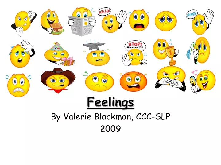 feelings by valerie blackmon ccc slp 2009