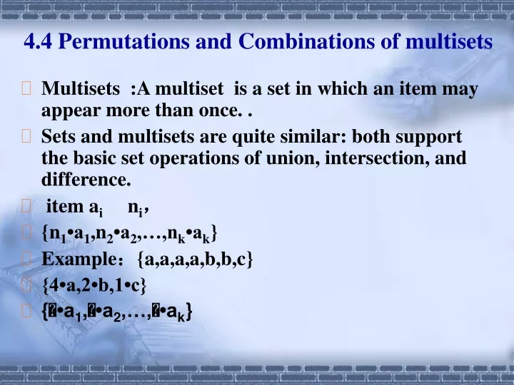 4 4 permutations and combinations of multisets