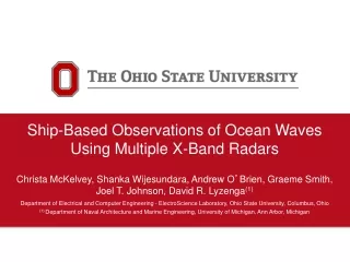 Ship-Based Observations of Ocean Waves Using Multiple X-Band Radars