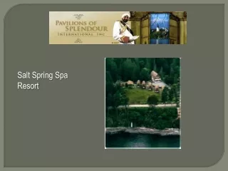 Salt Spring Spa Resort