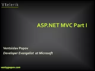 ASP.NET MVC Part I