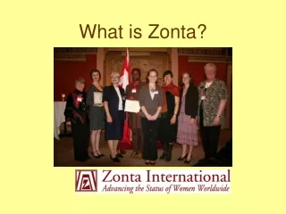 What is Zonta?