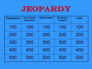 Jeopardy