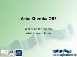 Asha Khemka OBE