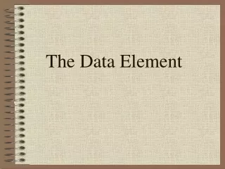 The Data Element