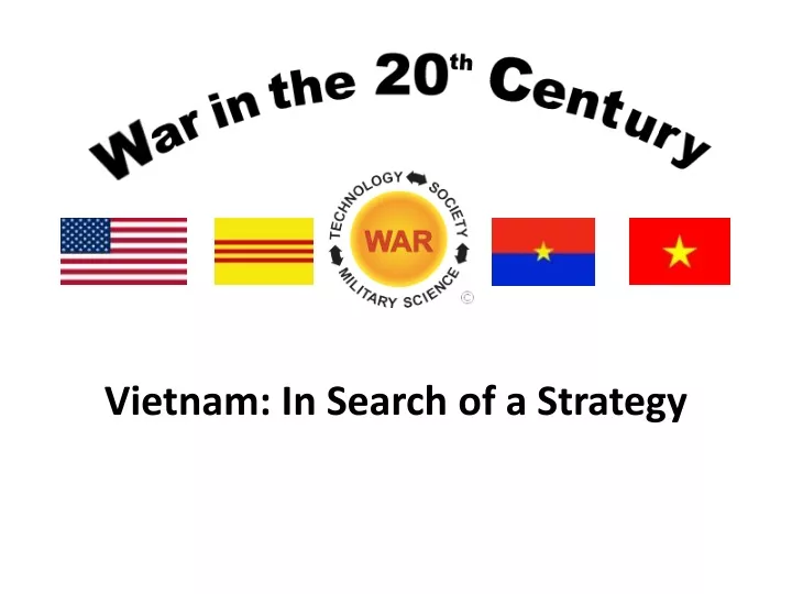vietnam in search of a strategy