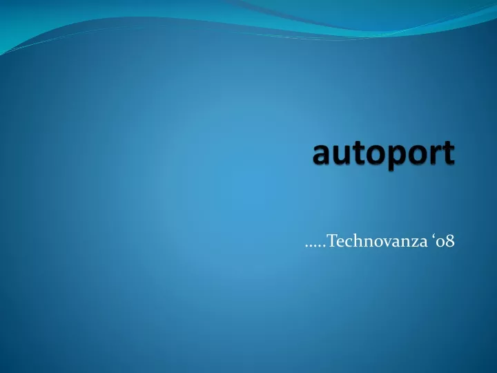 autoport