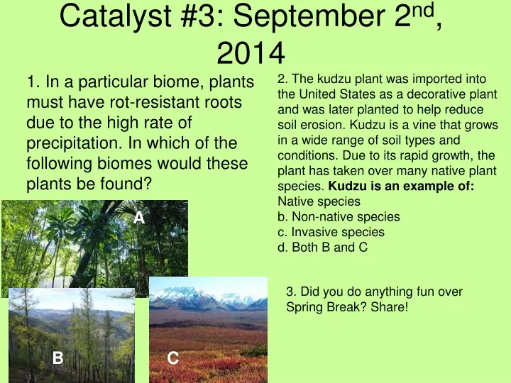 catalyst 3 september 2 nd 2014