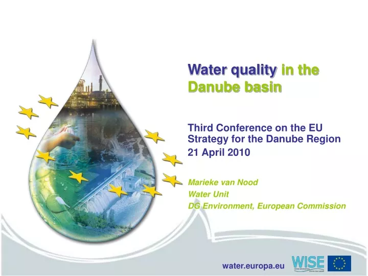 water quality in the danube basin