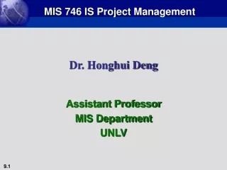 Dr. Honghui Deng