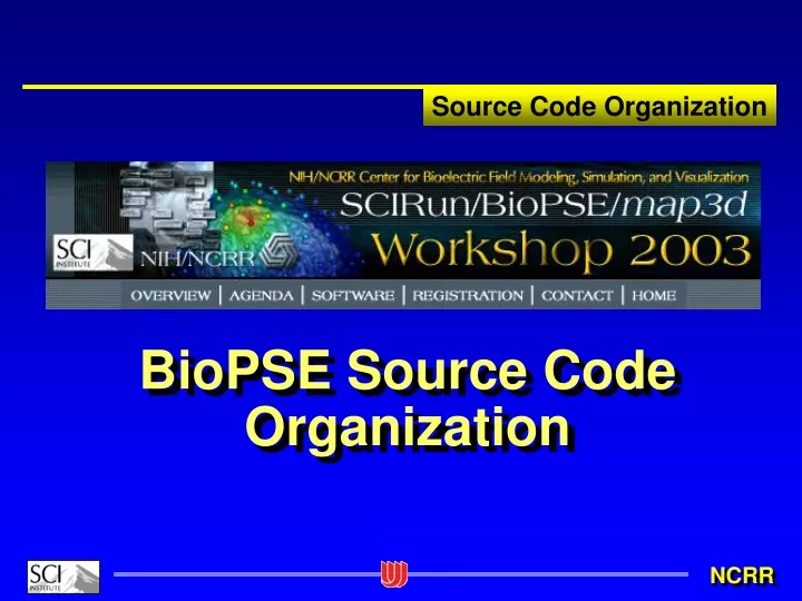 biopse source code organization