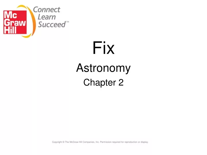 fix astronomy chapter 2