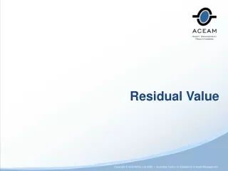 Residual Value