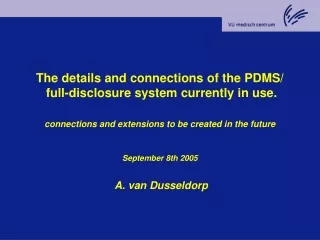 September 8th 2005  A. van Dusseldorp