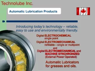 Automatic Lubrication Products