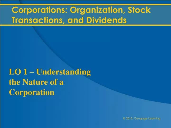 corporations organization stock transactions