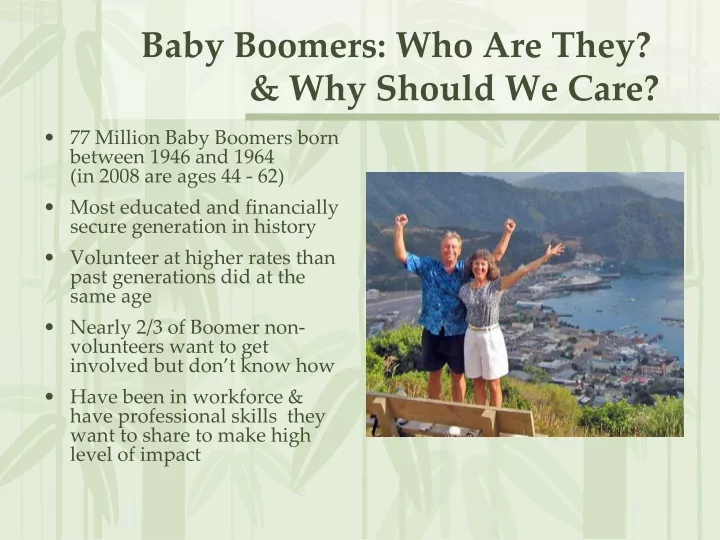baby boomers who are they why should we care