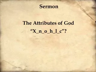 Sermon