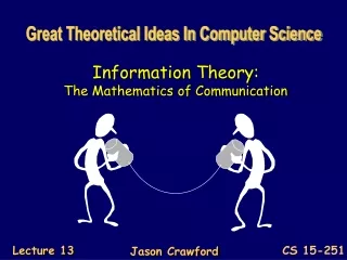 Information Theory: The Mathematics of Communication
