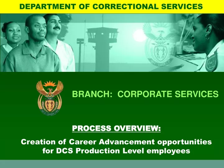 department of correctional services