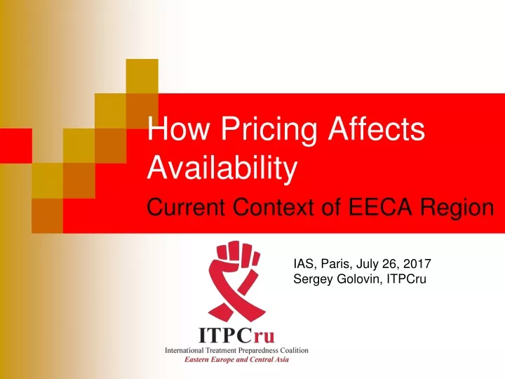 how pricing affects availability