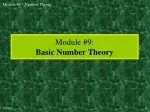 Exploring Basic Number Theory: Understanding Integers and Division - slide 1