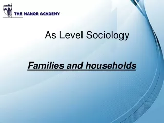 As Level Sociology