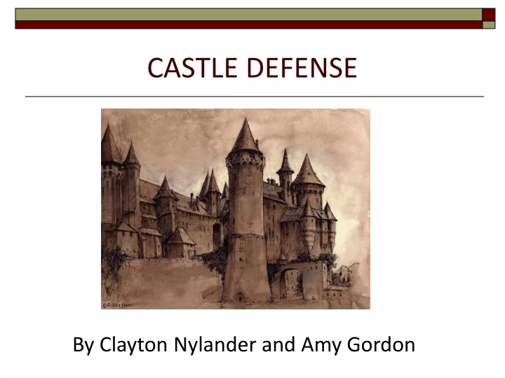 castle defense