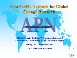 Asia-Pacific Network for Global Change Research