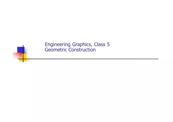 engineering graphics class 5 geometric