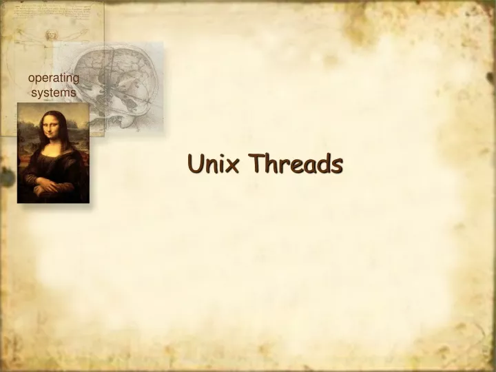 unix threads