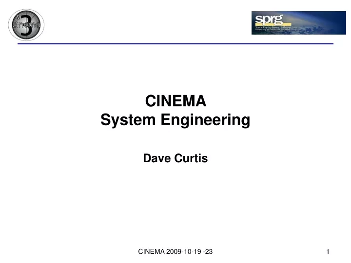 cinema system engineering