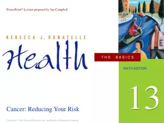Cancer: Reducing Your Risk
