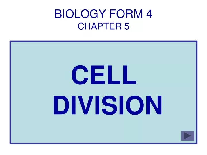 biology form 4 chapter 5
