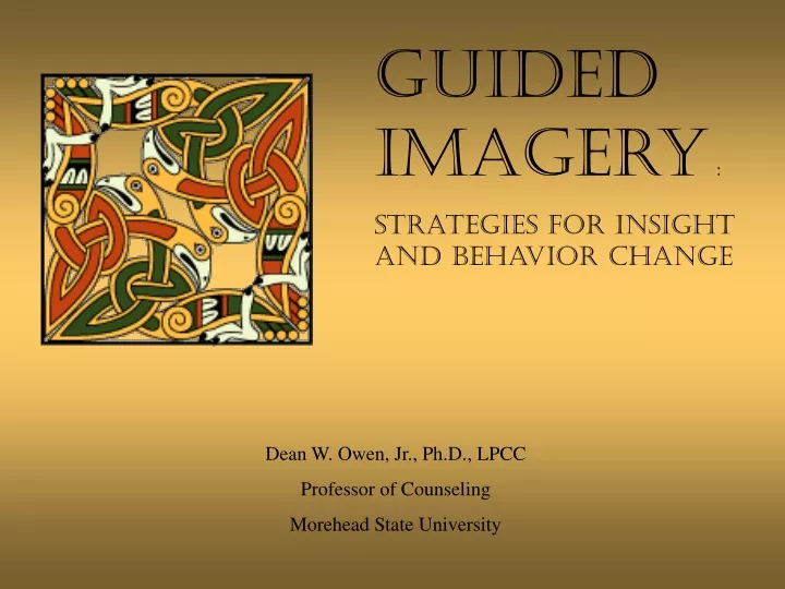 guided imagery strategies for insight