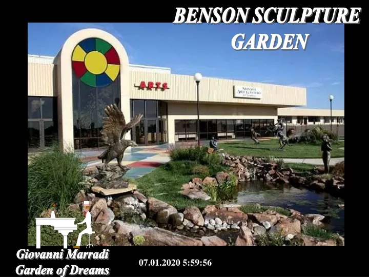 benson sculpture garden