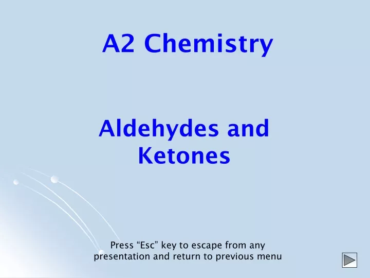 a2 chemistry