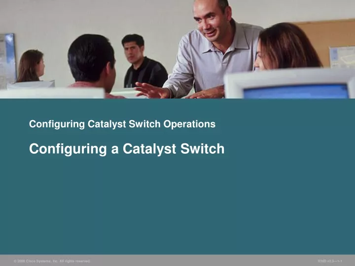 configuring catalyst switch operations