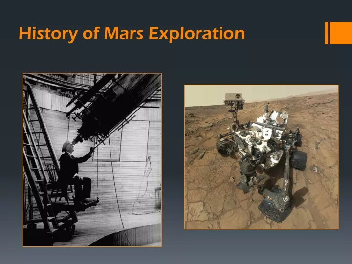 history of mars exploration
