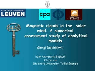 Magnetic clouds in the  solar wind: A numerical assessment study of analytical models