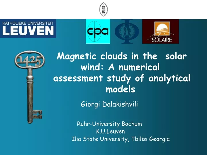 magnetic clouds in the solar wind a numerical assessment study of analytical models