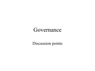 Governance